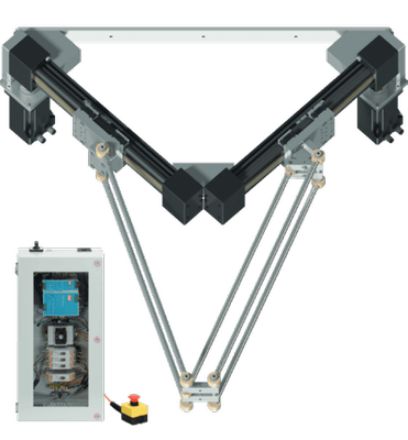 2-axis delta robot | 2 DOF | 700mm | 5kg
